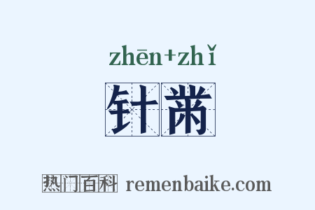 针黹是什么意思的图片